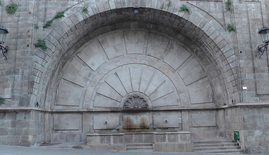 Waterbron in Porto